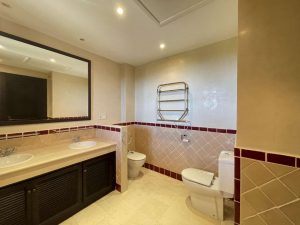 gepflegte Badezimmer