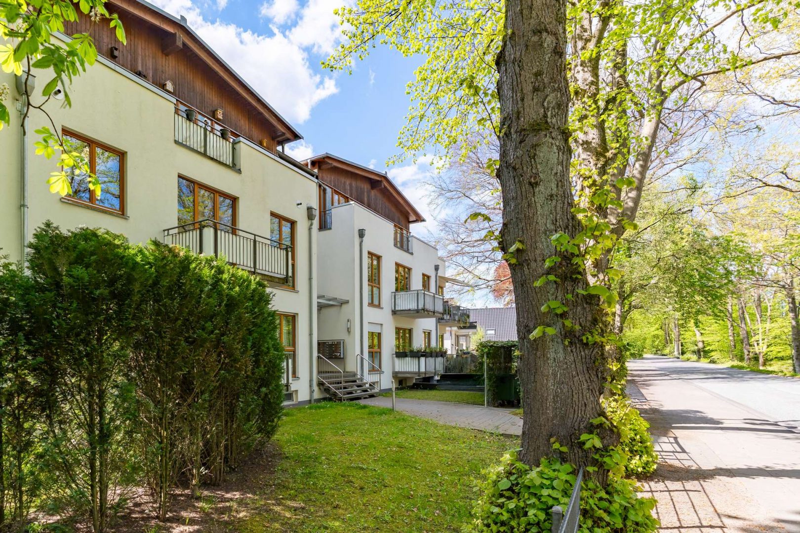 gepflegt im Grünen und doch zentral