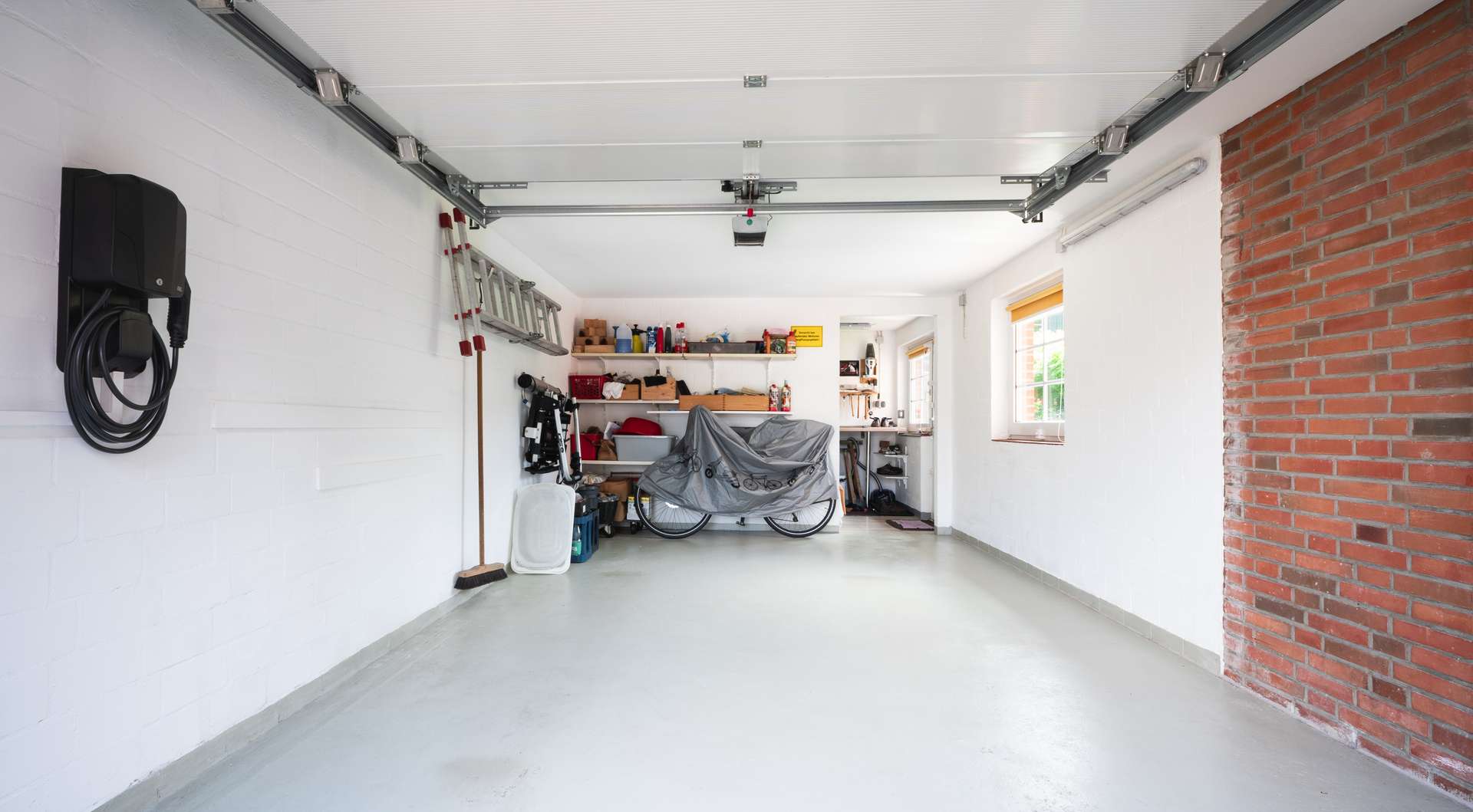 Garage mit E-Ladevorrichtung