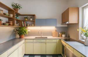 Küche mit Gestaltungsbeispiel