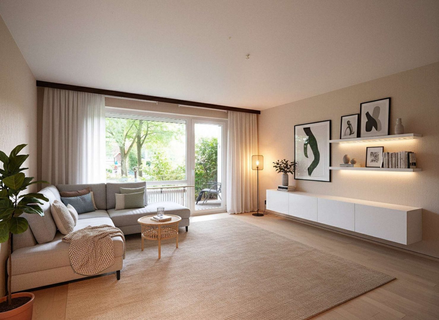 Wohnzimmer (Visualisierung)
