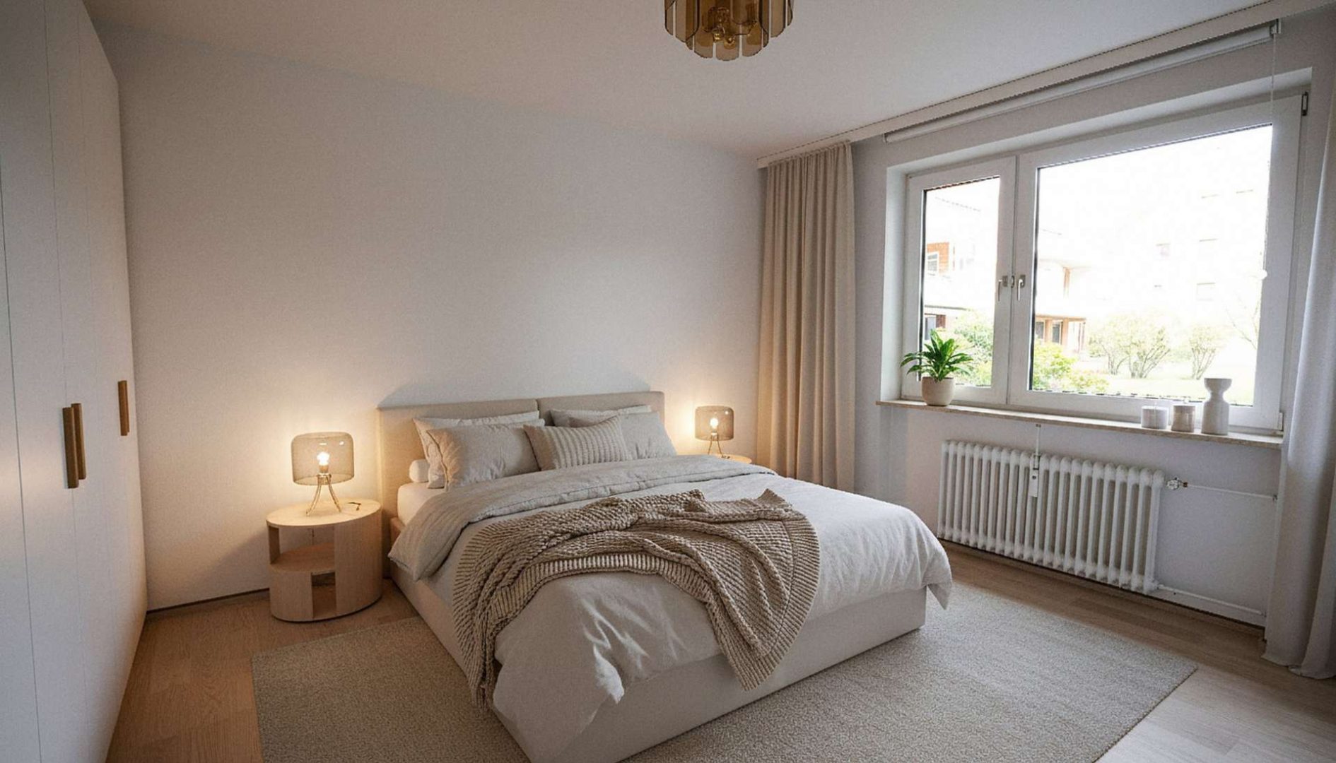 Schlafzimmer (Visualisierung)